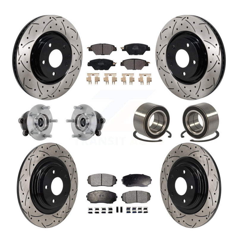 Transit Auto KBB-132399 Wheel Bearing for 2016-2018 Mazda CX-9 - Front and Rear product image