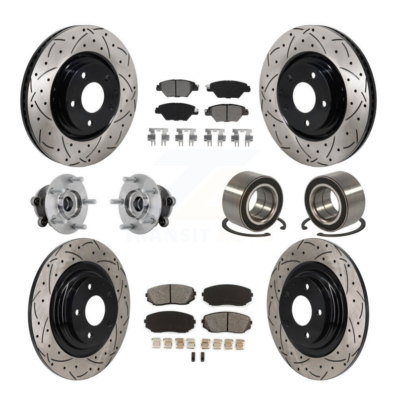 Transit Auto KBB-132400 Wheel Bearing for 2016-2018 Mazda CX-9 - Front and Rear product image
