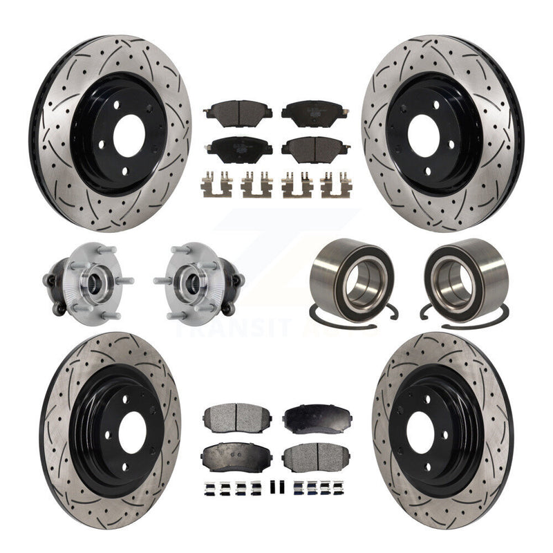 Transit Auto KBB-132409 Wheel Bearing for 2016-2018 Mazda CX-9 - Front and Rear product image