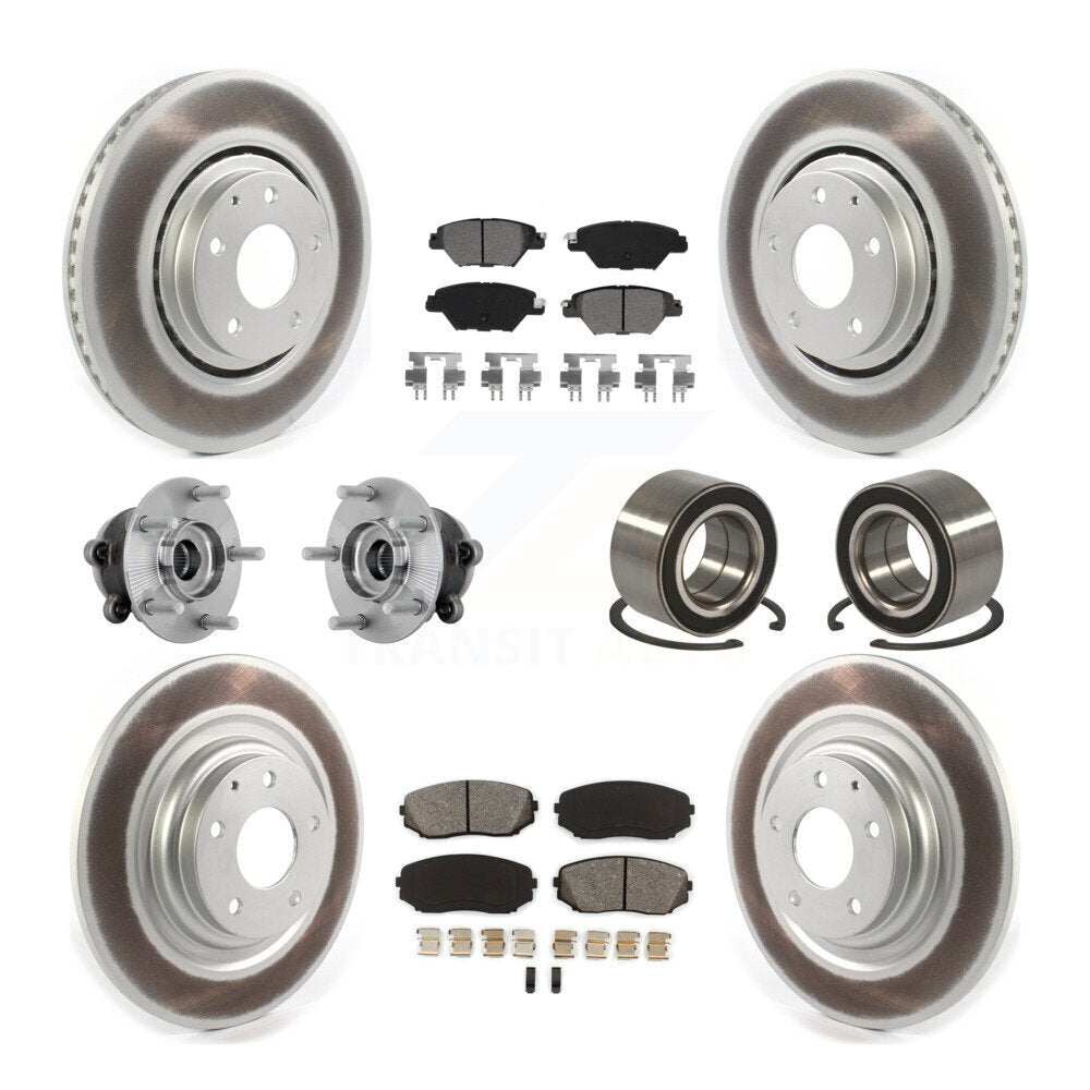 Transit Auto KBB-132416 Wheel Bearing for 2016-2018 Mazda CX-9 - Front and Rear product image