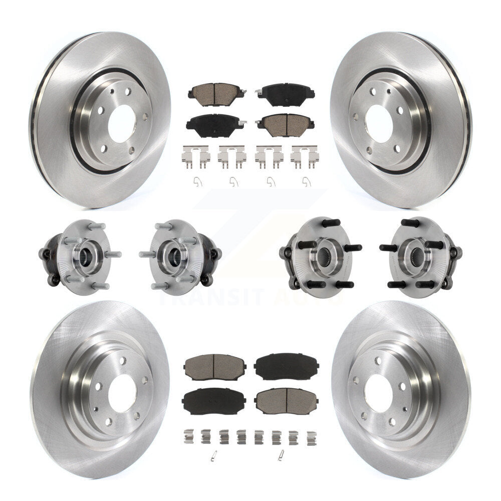 Transit Auto KBB-132435 Wheel Bearing and Hub Assembly for 2016-2023 Mazda CX-9 - Front and Rear product image