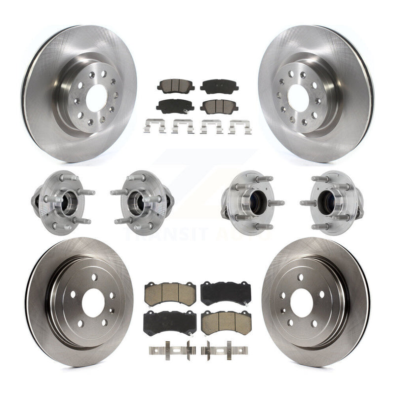 Transit Auto KBB-132445 Wheel Bearing and Hub Assembly for 2016 Cadillac CTS - Front and Rear product image