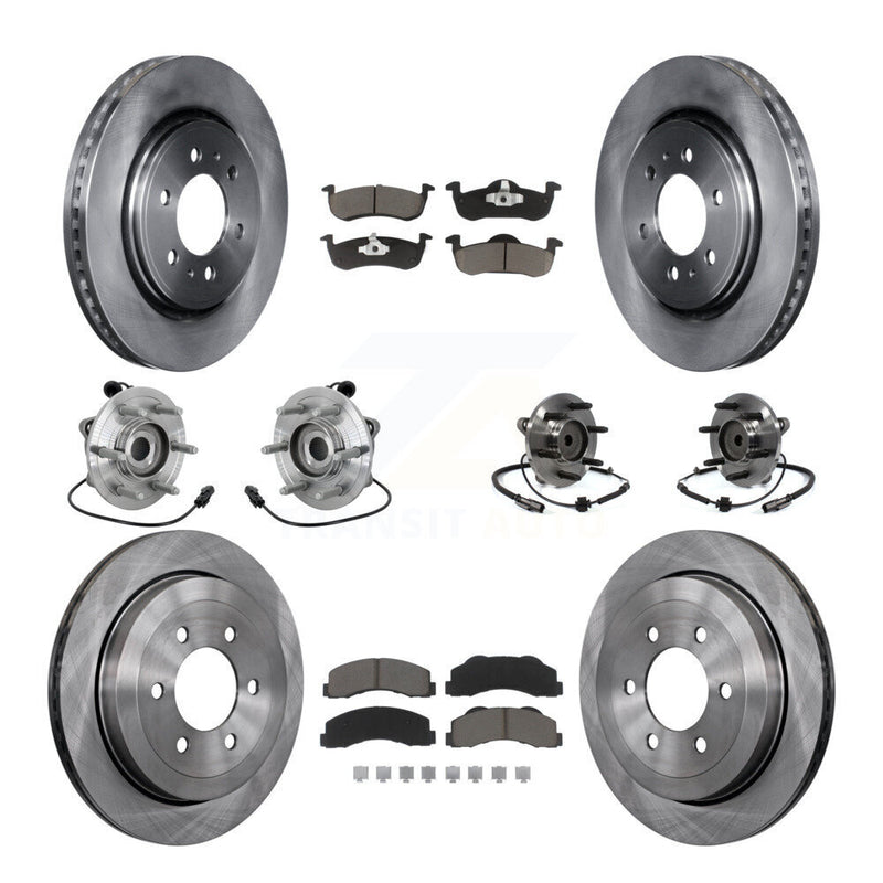 Transit Auto KBB-132458 Wheel Bearing and Hub Assembly for 2011-2014 Ford Expedition, Lincoln Navigator - Front and Rear product image