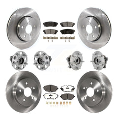 Transit Auto KBB-132493 Wheel Bearing and Hub Assembly for 2018 Toyota C-HR - Front and Rear product image