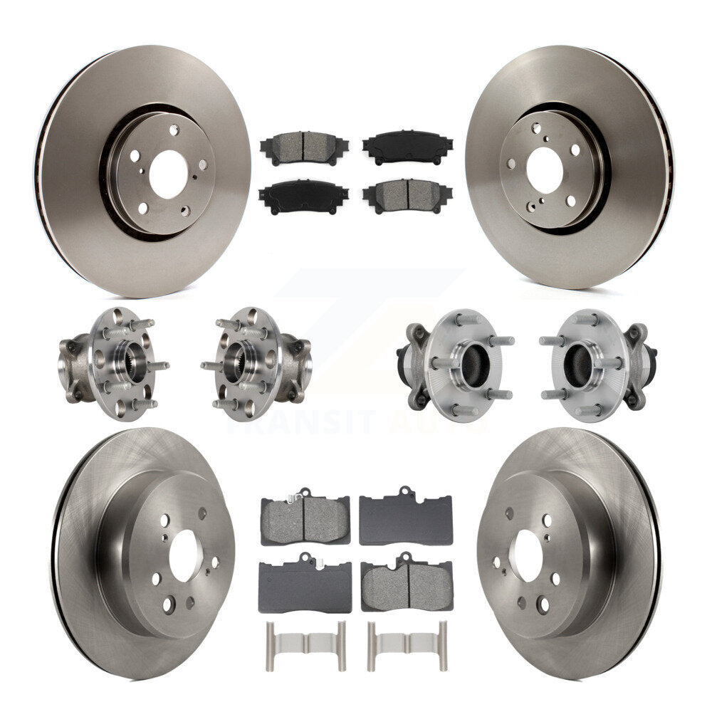 Transit Auto KBB-132591 Wheel Bearing and Hub Assembly for 2014-2020 Lexus IS350, Lexus IS300, Lexus IS200t - Front and Rear product image