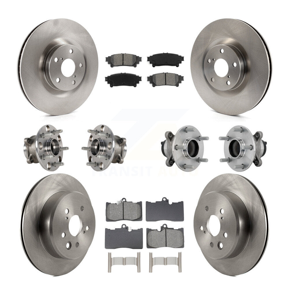 Transit Auto KBB-132592 Wheel Bearing and Hub Assembly for 2014-2020 Lexus IS350, Lexus IS300, Lexus IS200t - Front and Rear product image