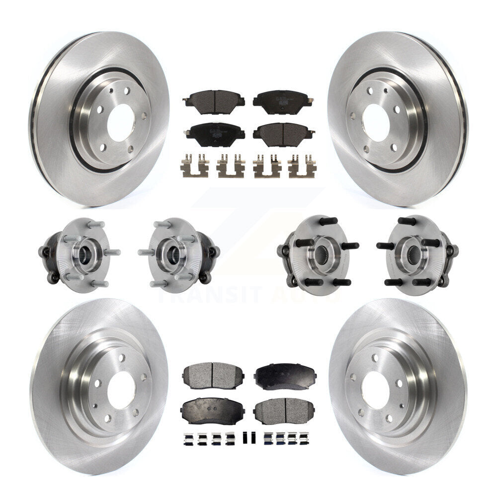 Transit Auto KBB-132612 Wheel Bearing and Hub Assembly for 2016-2023 Mazda CX-9 - Front and Rear product image