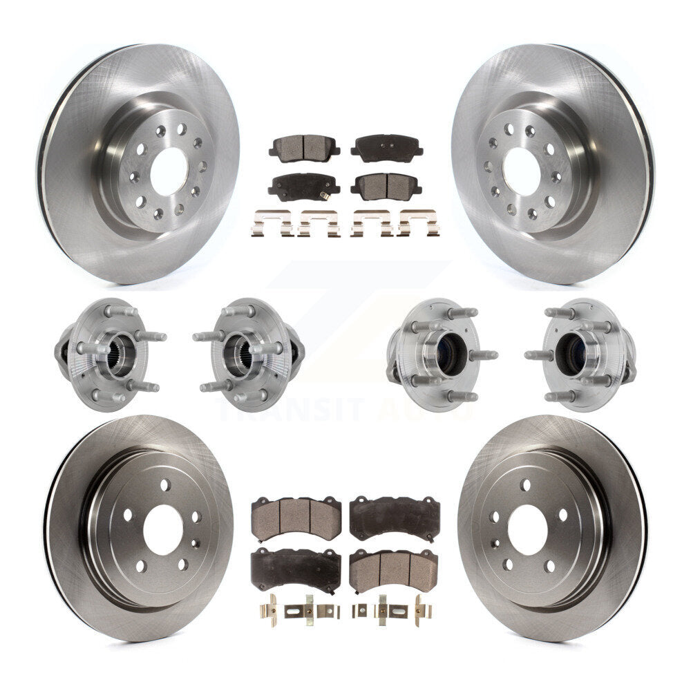 Transit Auto KBB-132627 Wheel Bearing and Hub Assembly for 2016 Cadillac CTS - Front and Rear product image