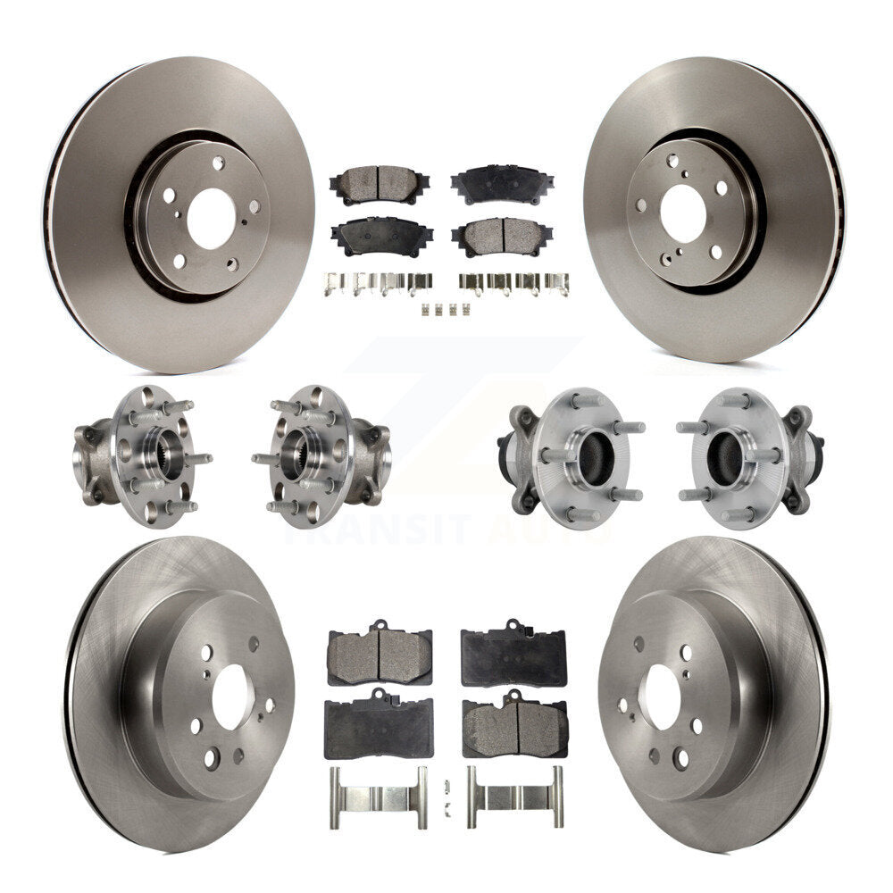Transit Auto KBB-132650 Wheel Bearing and Hub Assembly for 2014-2020 Lexus IS350, Lexus IS300, Lexus IS200t - Front and Rear product image