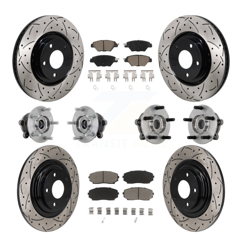Transit Auto KBB-132675 Wheel Bearing and Hub Assembly for 2016-2023 Mazda CX-9 - Front and Rear product image