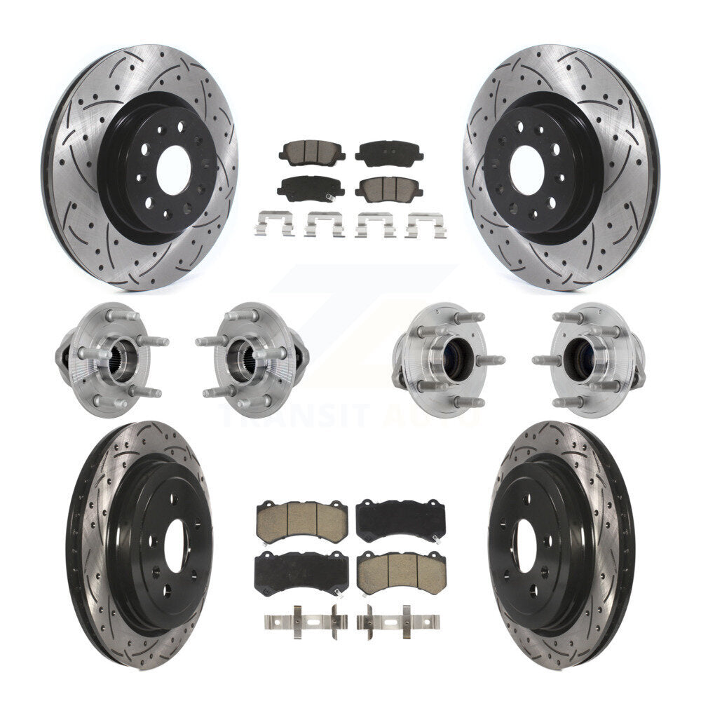 Transit Auto KBB-132678 Wheel Bearing and Hub Assembly for 2016 Cadillac CTS - Front and Rear product image