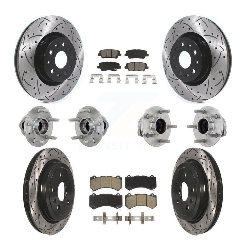 Transit Auto KBB-132678 Wheel Bearing and Hub Assembly for 2016 Cadillac CTS - Front and Rear product image