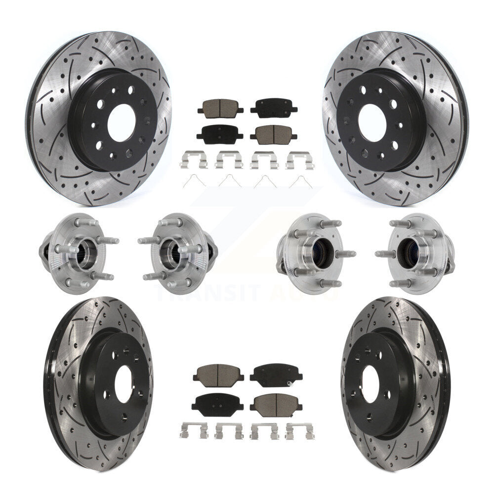 Transit Auto KBB-132679 Wheel Bearing and Hub Assembly for 2016-2020 Chevrolet Camaro - Front and Rear product image