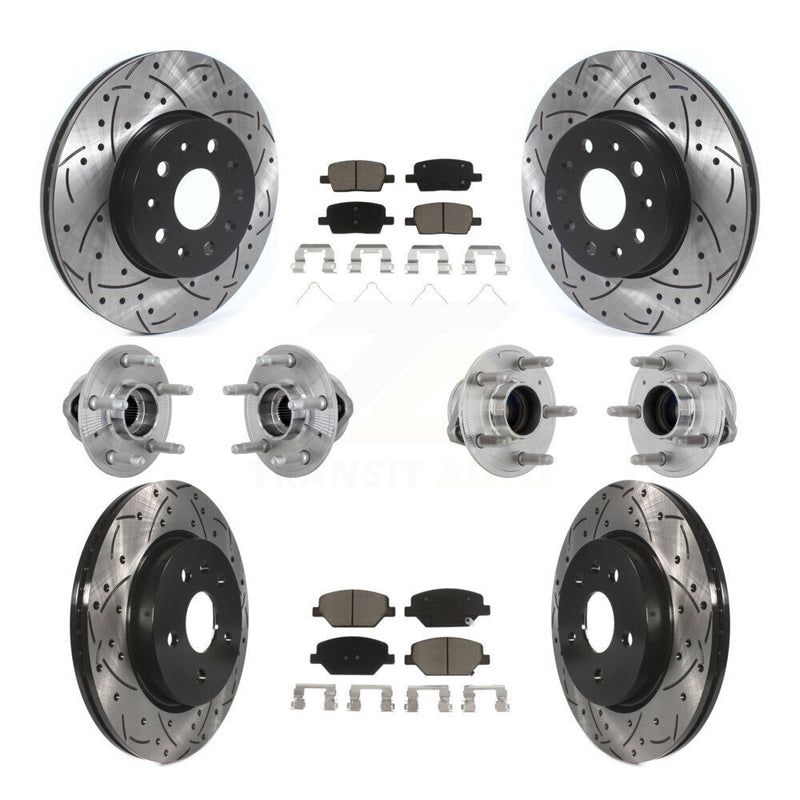 Transit Auto KBB-132679 Wheel Bearing and Hub Assembly for 2016-2020 Chevrolet Camaro - Front and Rear product image