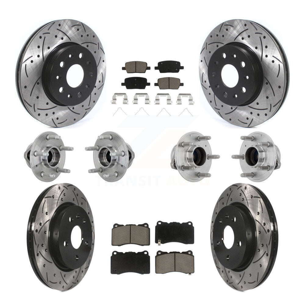 Transit Auto KBB-132680 Wheel Bearing and Hub Assembly for 2016-2022 Chevrolet Camaro, Cadillac CT6 - Front and Rear product image