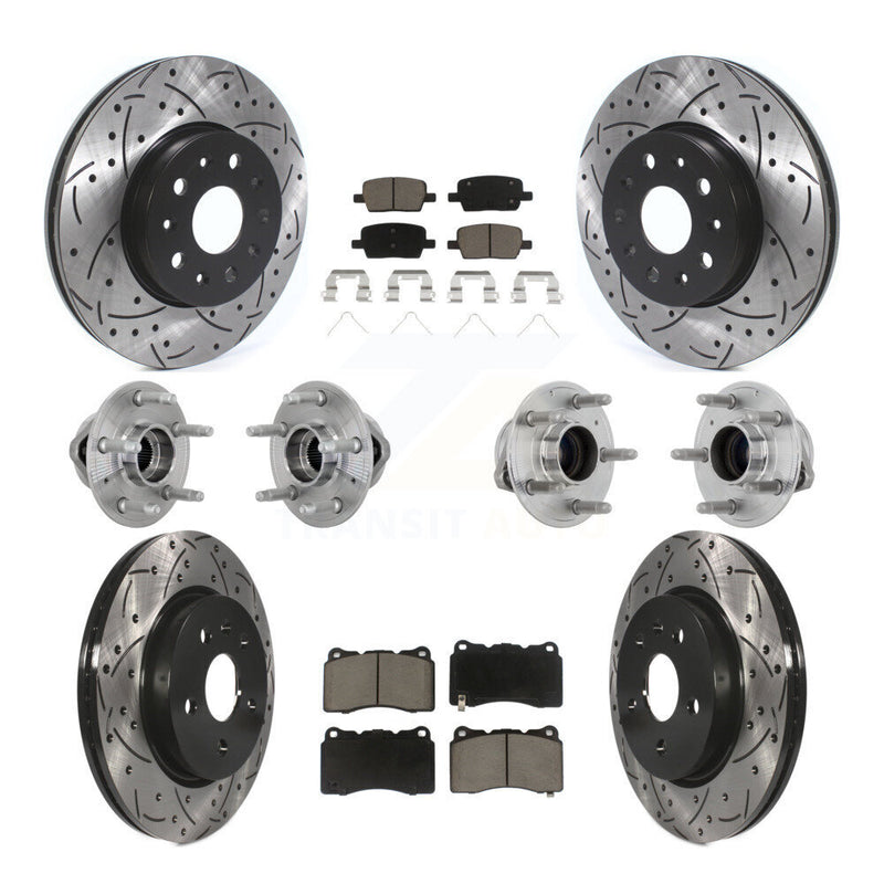 Transit Auto KBB-132680 Wheel Bearing and Hub Assembly for 2016-2022 Chevrolet Camaro, Cadillac CT6 - Front and Rear product image