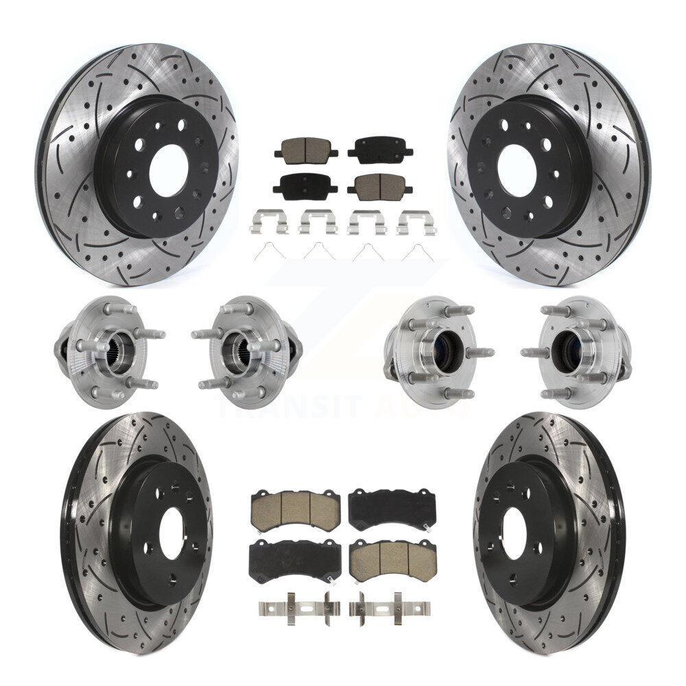 Transit Auto KBB-132681 Wheel Bearing and Hub Assembly for 2019-2020 Chevrolet Camaro - Front and Rear product image