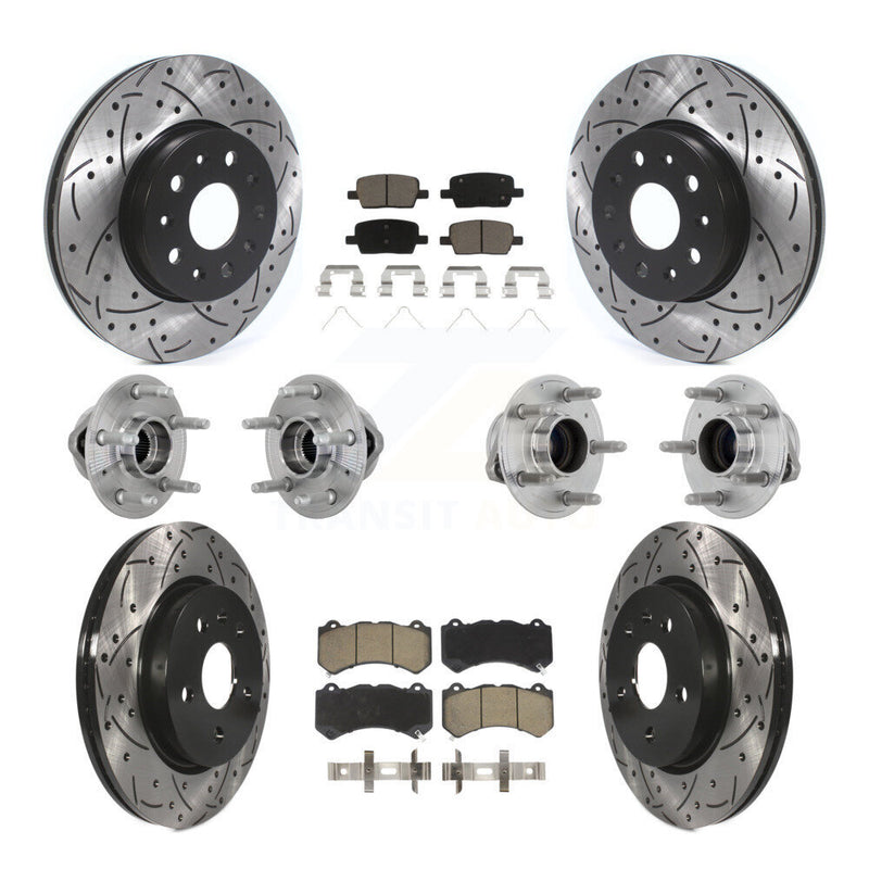 Transit Auto KBB-132681 Wheel Bearing and Hub Assembly for 2019-2020 Chevrolet Camaro - Front and Rear product image