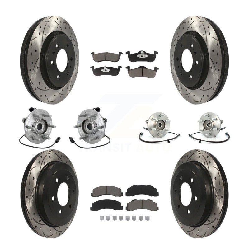 Transit Auto KBB-132684 Wheel Bearing and Hub Assembly for 2011-2014 Ford Expedition, Lincoln Navigator - Front and Rear product image