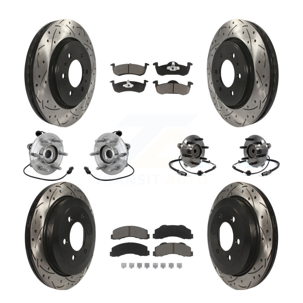Transit Auto KBB-132685 Wheel Bearing and Hub Assembly for 2011-2014 Ford Expedition, Lincoln Navigator - Front and Rear product image