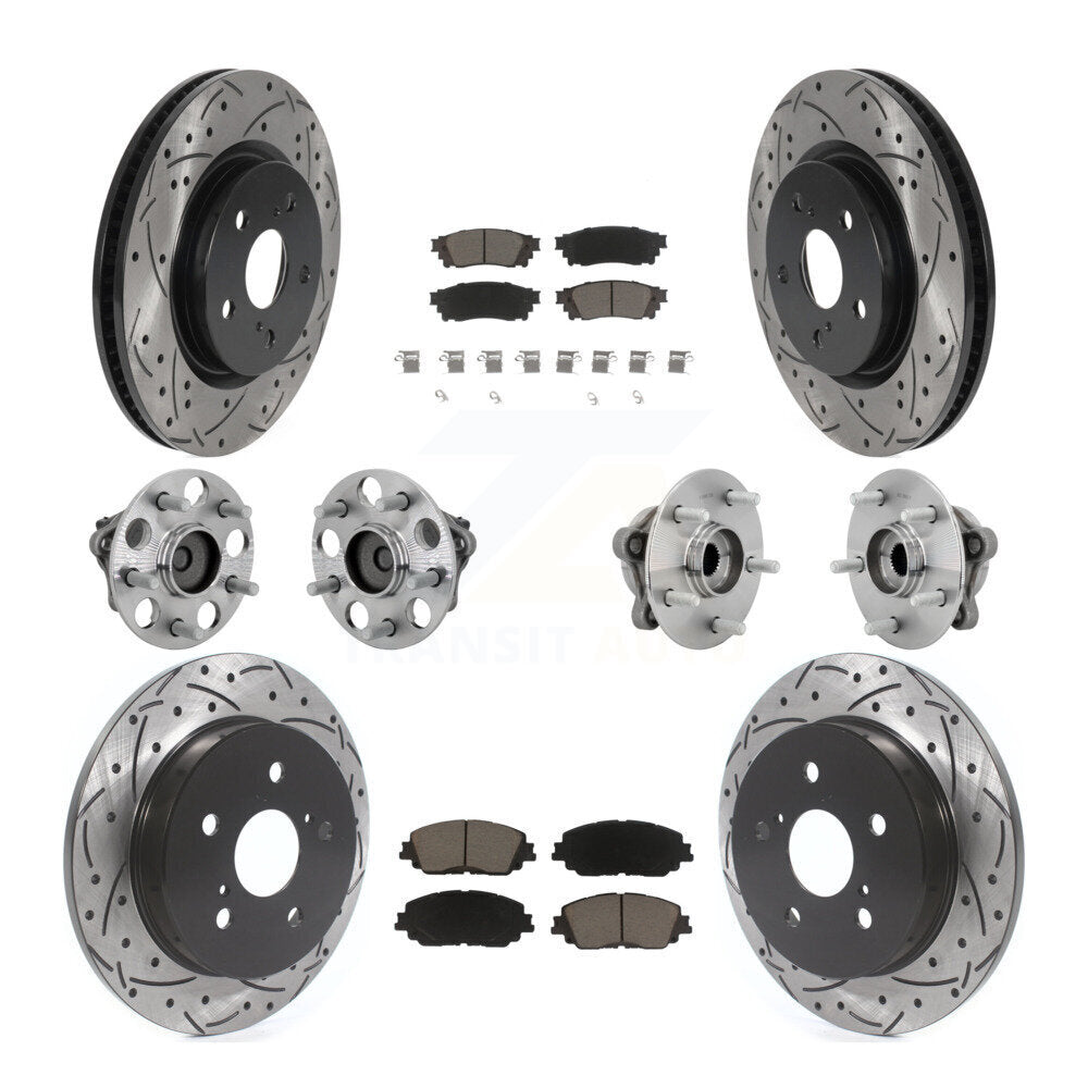 Transit Auto KBB-132686 Wheel Bearing and Hub Assembly for 2021-2022 Toyota C-HR - Front and Rear product image