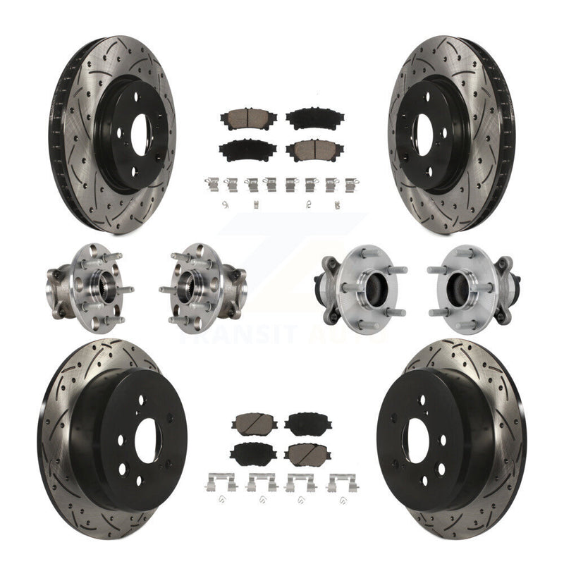 Transit Auto KBB-132688 Wheel Bearing and Hub Assembly for 2014 Lexus IS250 - Front and Rear product image