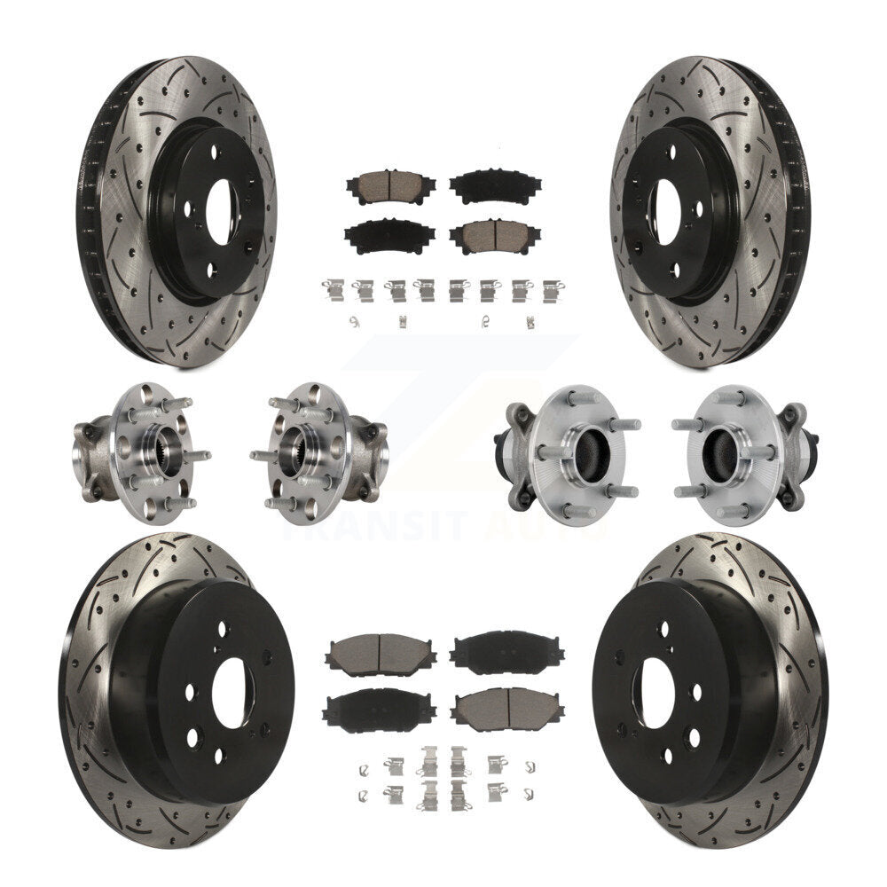 Transit Auto KBB-132689 Wheel Bearing and Hub Assembly for 2014-2015 Lexus IS250 - Front and Rear product image
