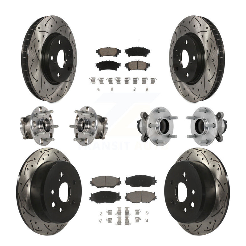 Transit Auto KBB-132689 Wheel Bearing and Hub Assembly for 2014-2015 Lexus IS250 - Front and Rear product image