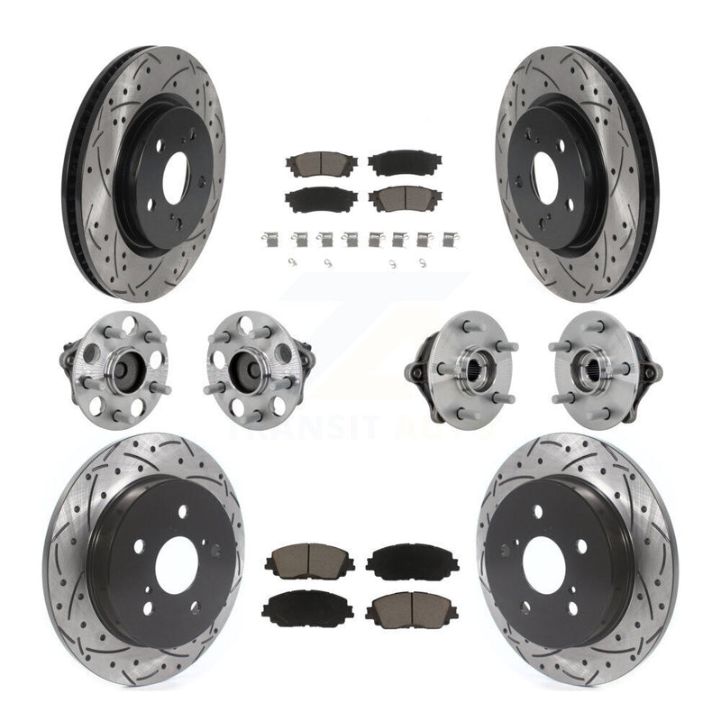 Transit Auto KBB-132690 Wheel Bearing and Hub Assembly for 2019-2023 Toyota RAV4 - Front and Rear product image