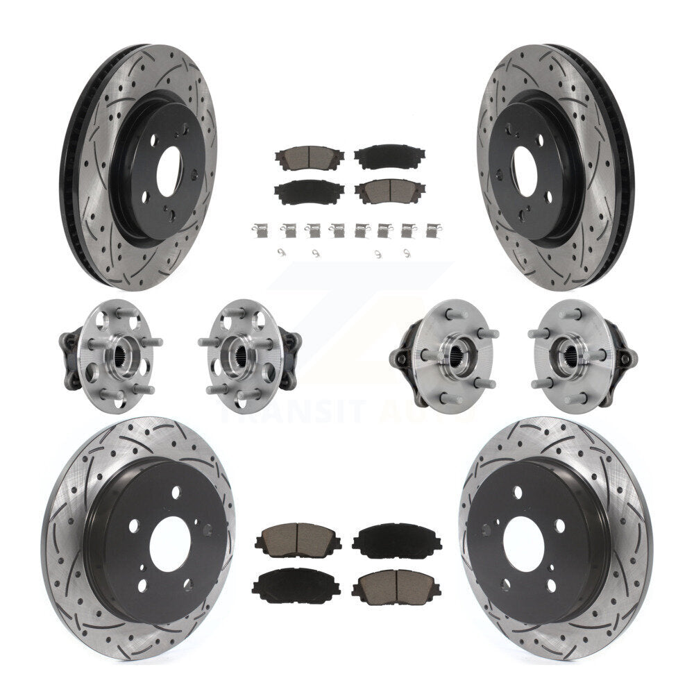 Transit Auto KBB-132691 Wheel Bearing and Hub Assembly for 2019-2023 Toyota Venza, Toyota RAV4 - Front and Rear product image