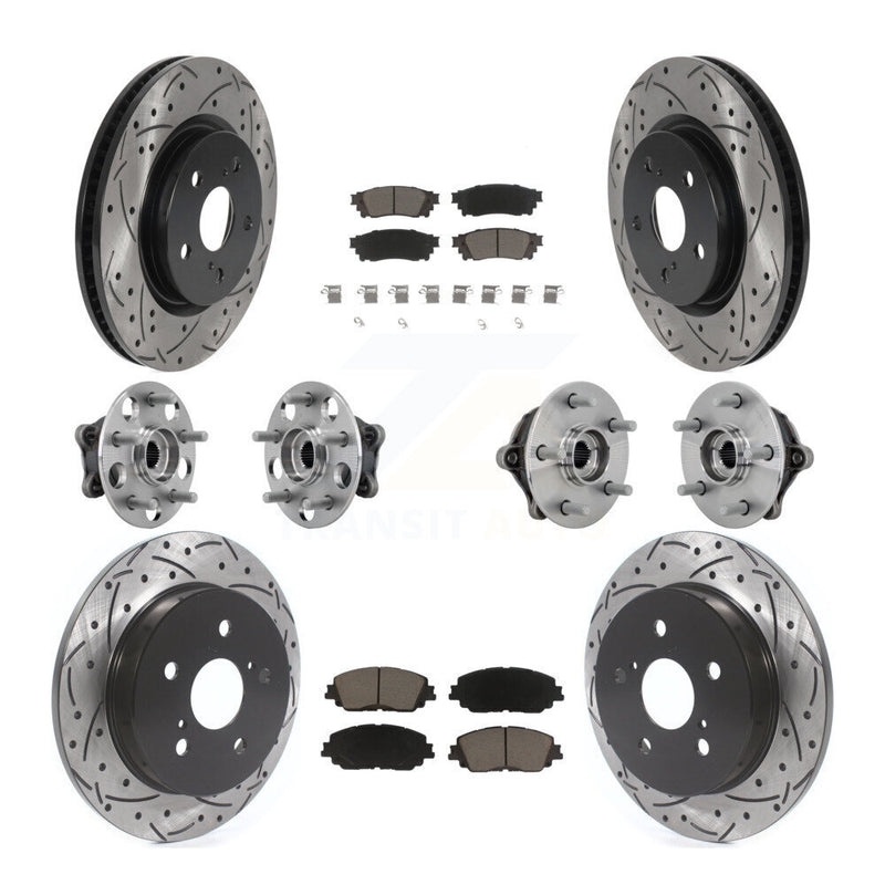 Transit Auto KBB-132691 Wheel Bearing and Hub Assembly for 2019-2023 Toyota Venza, Toyota RAV4 - Front and Rear product image