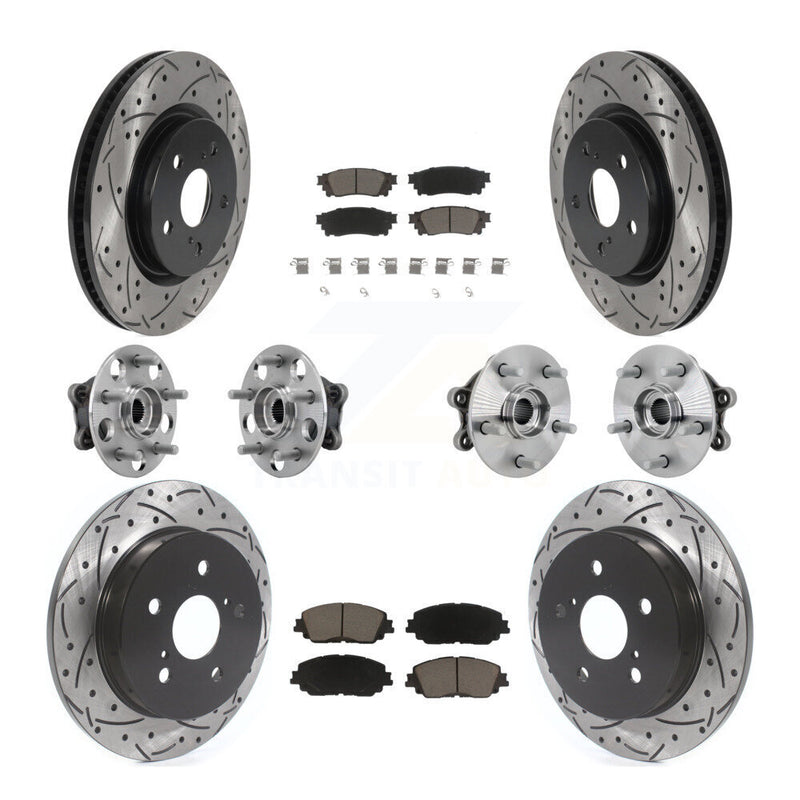 Transit Auto KBB-132692 Wheel Bearing and Hub Assembly for 2019-2023 Toyota RAV4 - Front and Rear product image