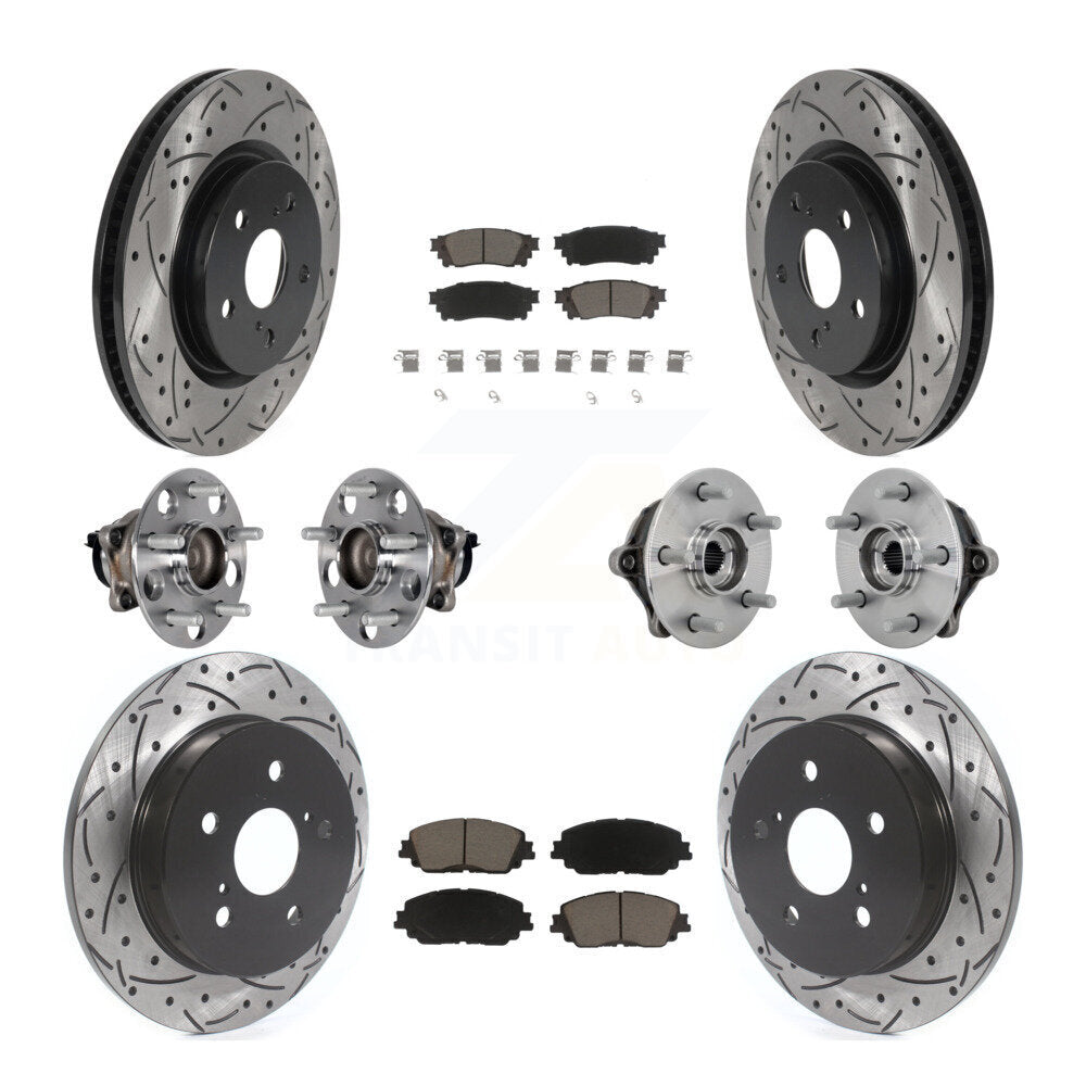 Transit Auto KBB-132693 Wheel Bearing and Hub Assembly for 2019-2020 Toyota RAV4 - Front and Rear product image