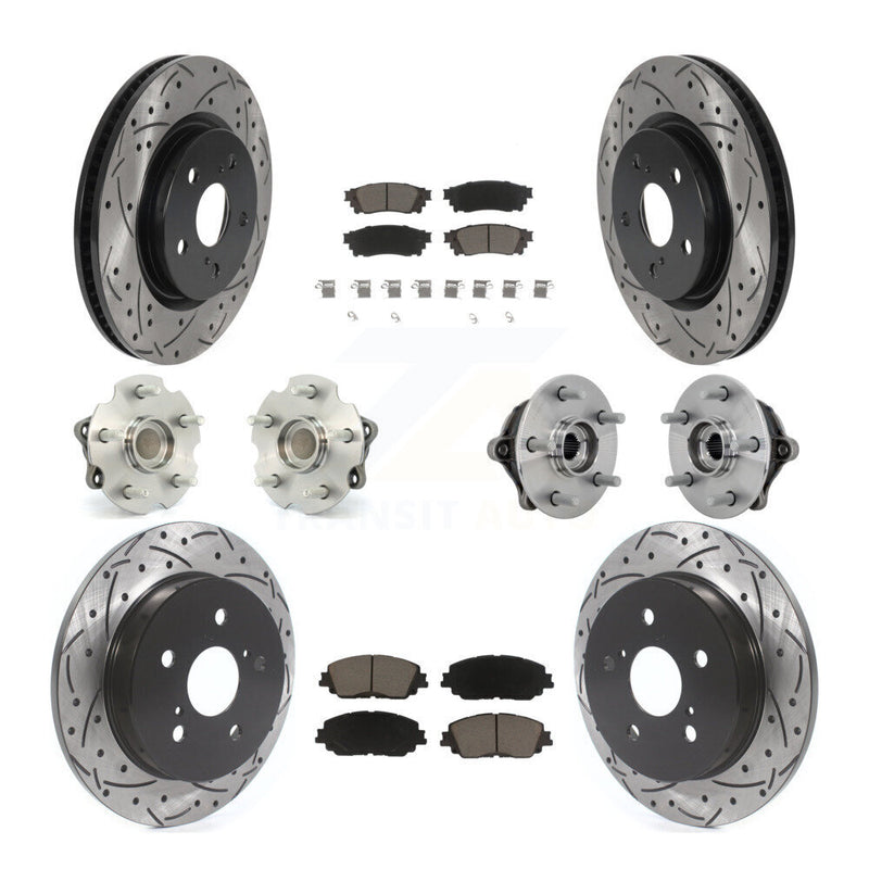 Transit Auto KBB-132694 Wheel Bearing and Hub Assembly for 2019-2020 Toyota RAV4 - Front and Rear product image