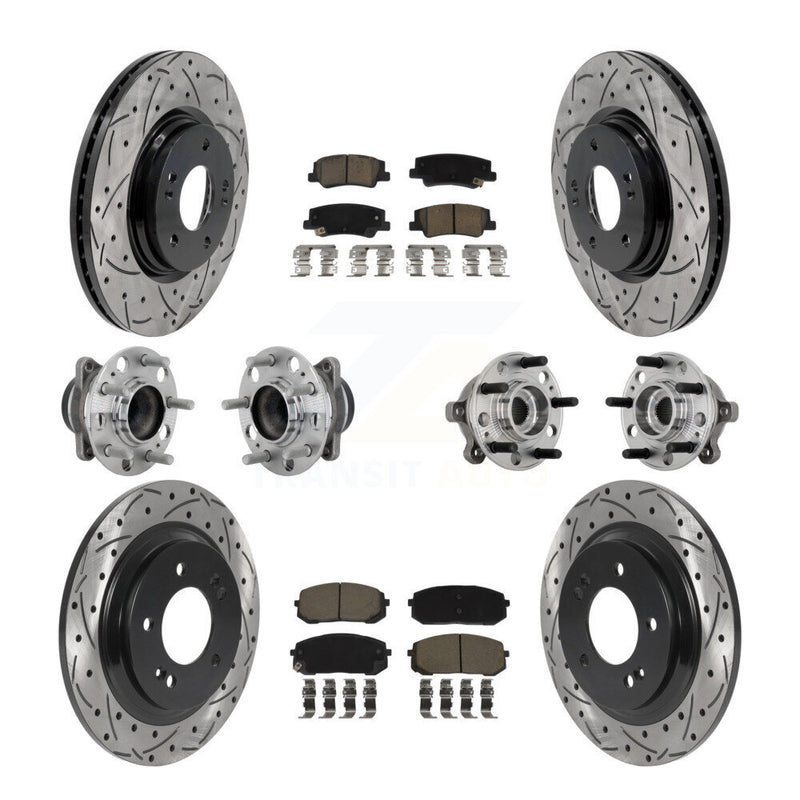 Transit Auto KBB-132697 Wheel Bearing and Hub Assembly for 2020-2023 Hyundai Sonata, Kia K5 - Front and Rear product image