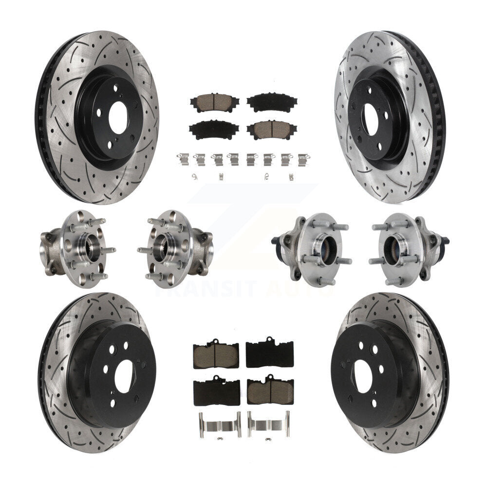 Transit Auto KBB-132698 Wheel Bearing and Hub Assembly for 2013-2020 Lexus GS300, Lexus RC300, Lexus GS200t & more - Front and Rear product image