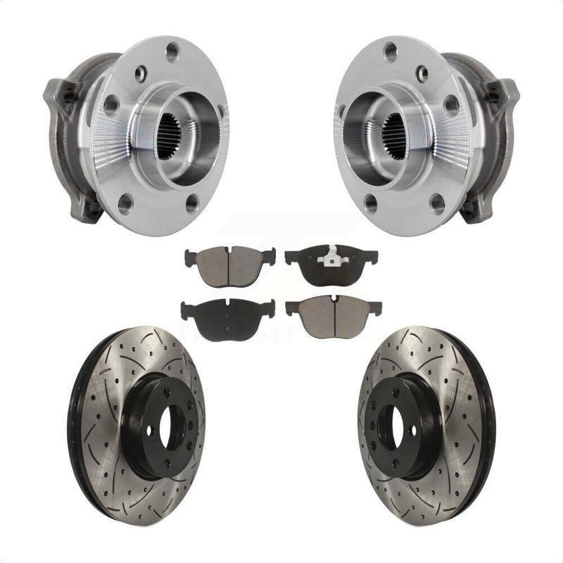 Transit Auto KBB-132701 Wheel Bearing and Hub Assembly for 2007-2019 BMW X6, BMW X5 - Front product image