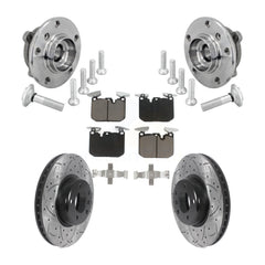 Transit Auto KBB-132703 Wheel Bearing and Hub Assembly for 2017-2020 BMW 230i xDrive, BMW 320i xDrive, BMW 330i GT xDrive & more - Front product image