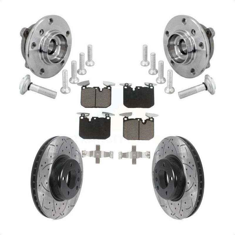 Transit Auto KBB-132703 Wheel Bearing and Hub Assembly for 2017-2020 BMW 230i xDrive, BMW 320i xDrive, BMW 330i GT xDrive & more - Front product image