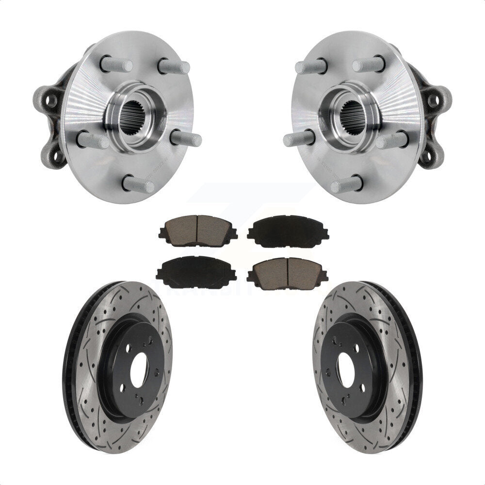 Transit Auto KBB-132707 Wheel Bearing and Hub Assembly for 2019-2024 Toyota RAV4 - Front product image
