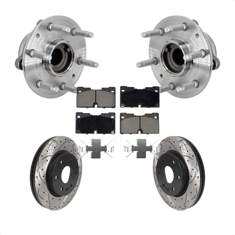 Transit Auto KBB-132710 Wheel Bearing and Hub Assembly for 2019-2023 Chevrolet Silverado 1500 LTD, GMC Sierra 1500 Limited, Cadillac Escalade & more - Front product image