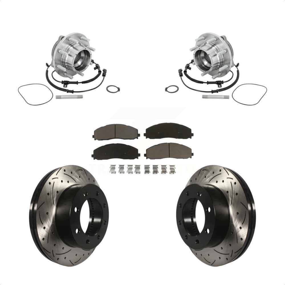 Transit Auto KBB-132711 Wheel Bearing and Hub Assembly for 2013-2016 Ford F-450 Super Duty - Front product image