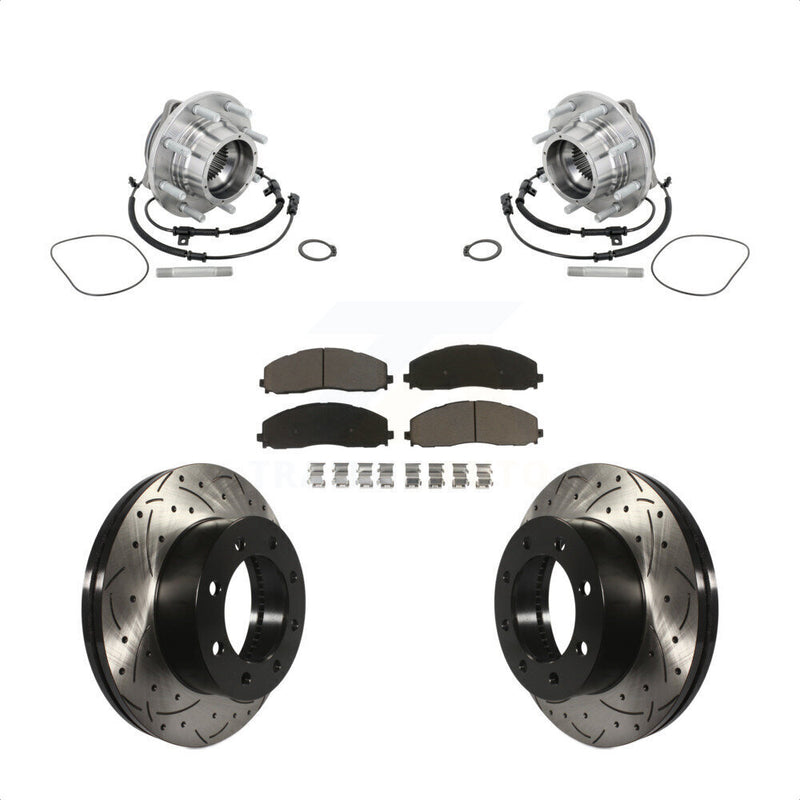 Transit Auto KBB-132711 Wheel Bearing and Hub Assembly for 2013-2016 Ford F-450 Super Duty - Front product image