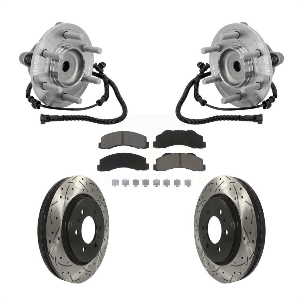 Transit Auto KBB-132712 Wheel Bearing and Hub Assembly for 2015-2017 Ford F-150 - Front product image