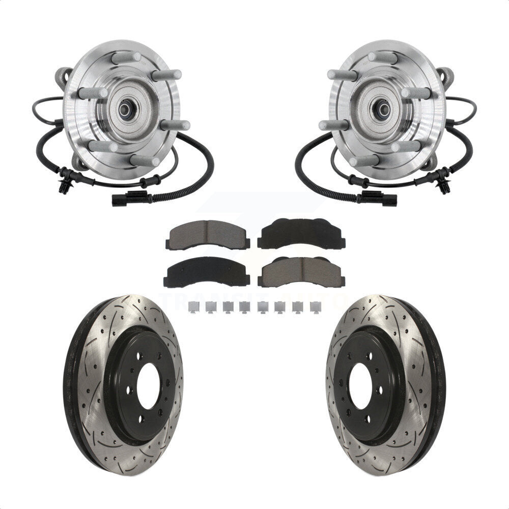 Transit Auto KBB-132713 Wheel Bearing and Hub Assembly for 2017 Ford F-150 - Front product image