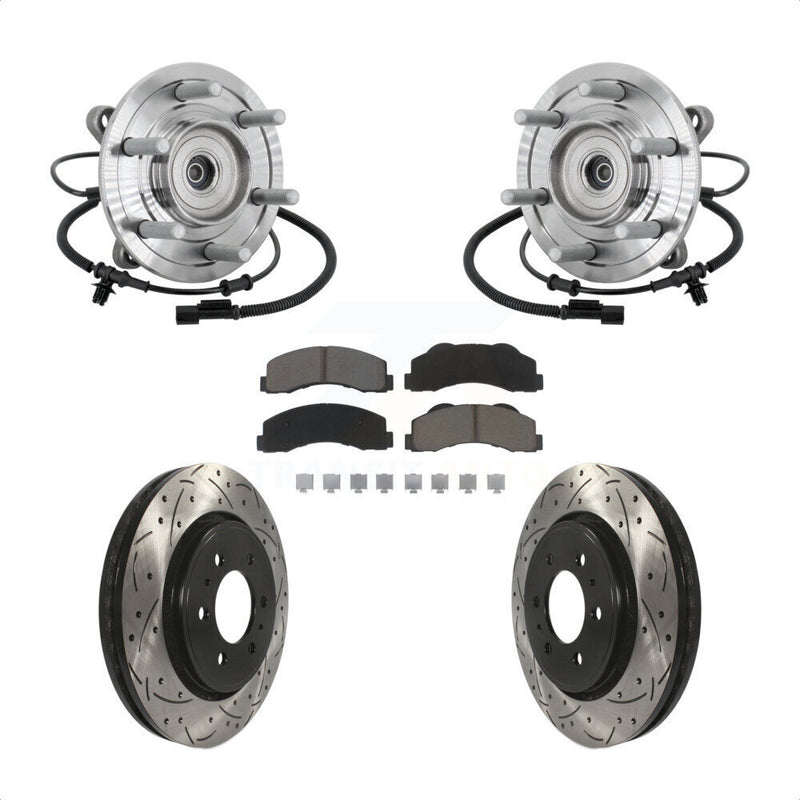 Transit Auto KBB-132713 Wheel Bearing and Hub Assembly for 2017 Ford F-150 - Front product image