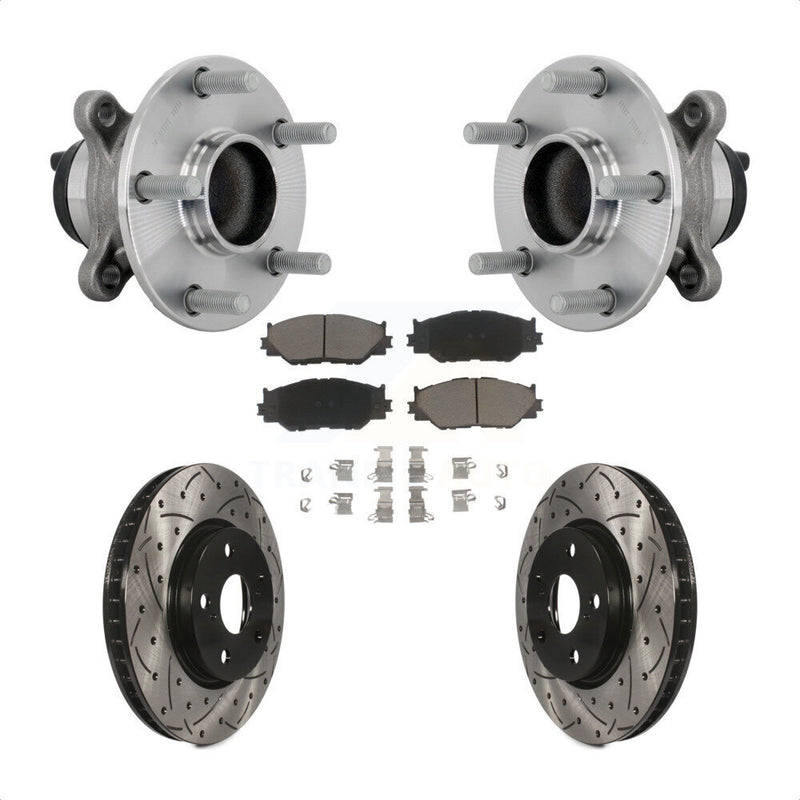 Transit Auto KBB-132717 Wheel Bearing and Hub Assembly for 2014-2015 Lexus IS250 - Front product image