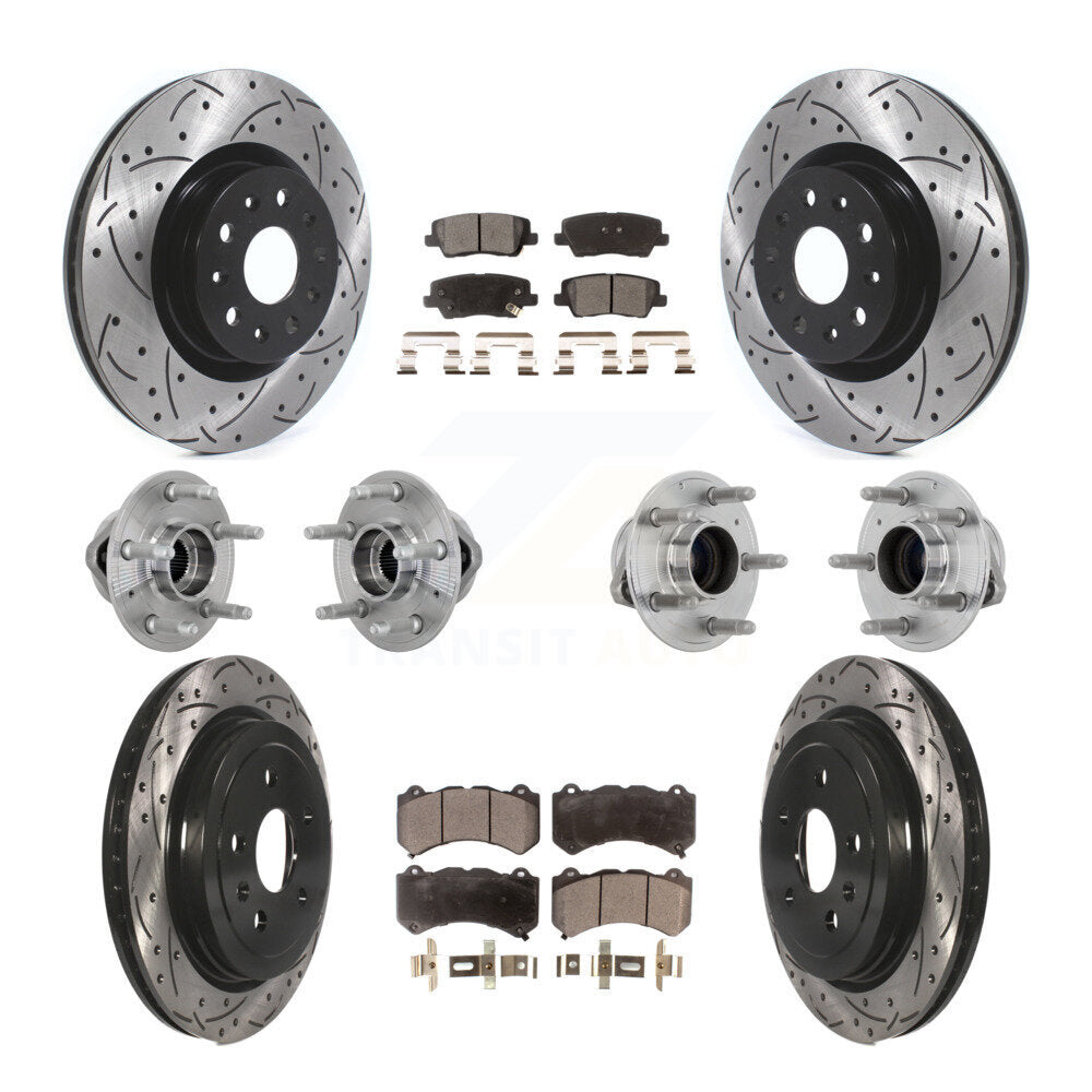 Transit Auto KBB-132741 Wheel Bearing and Hub Assembly for 2016 Cadillac CTS - Front and Rear product image