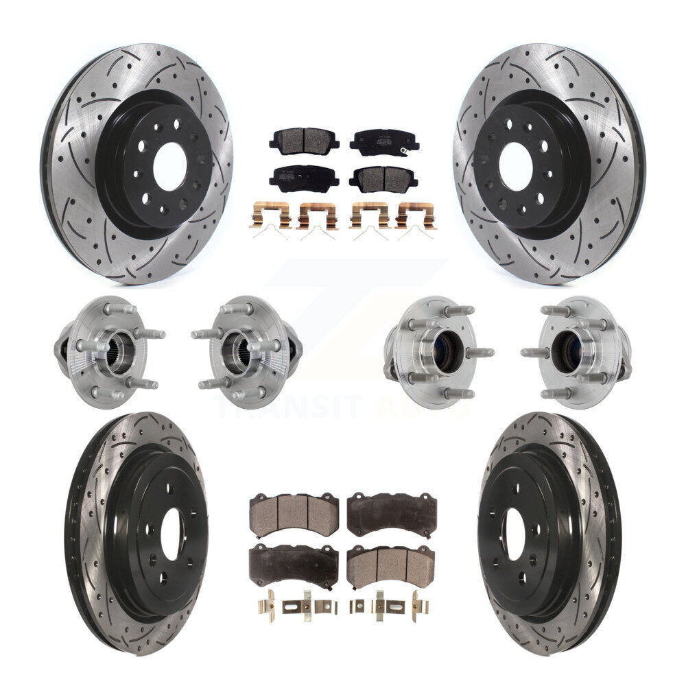 Transit Auto KBB-132742 Wheel Bearing and Hub Assembly for 2016 Cadillac CTS - Front and Rear product image
