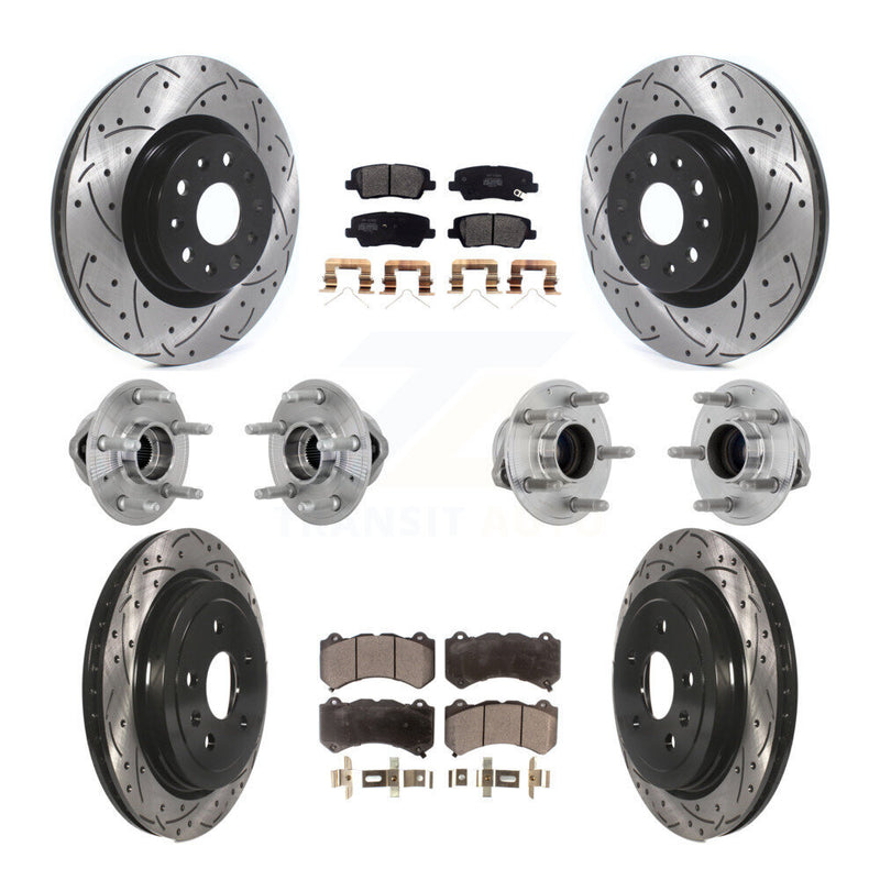 Transit Auto KBB-132742 Wheel Bearing and Hub Assembly for 2016 Cadillac CTS - Front and Rear product image